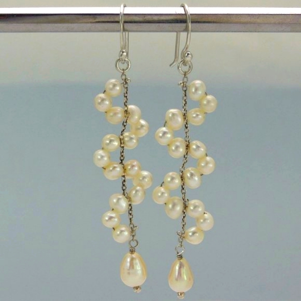 Freshwater Pearl Dangle Earrings
